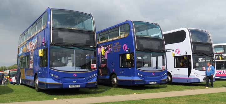 First Eastern Counties ADL Enviro400 X1 Excel 33813 & 33818